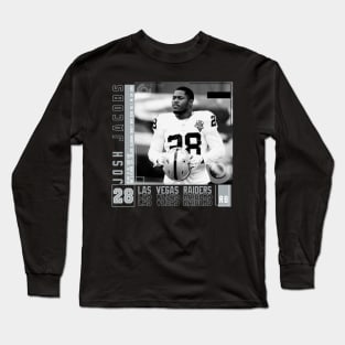 Josh Jacobs Paper Poster Long Sleeve T-Shirt